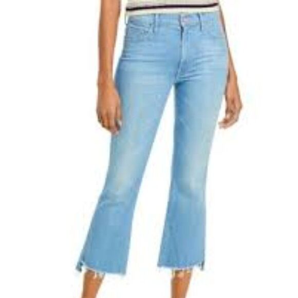 Mother "The Insider Crop" Step Fray Hold my Hand Size 25 - Picture 1 of 9